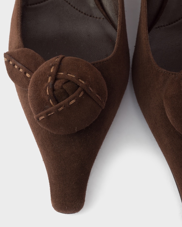Suede pumps - Dark Brown Suede pumps - Dark Brown