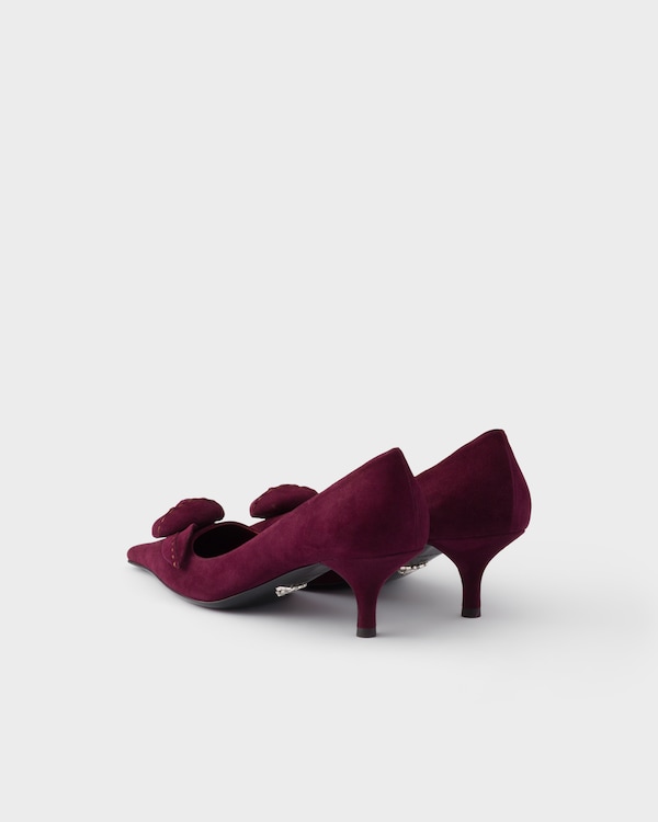 Suede pumps - Burgundy Suede pumps - Burgundy