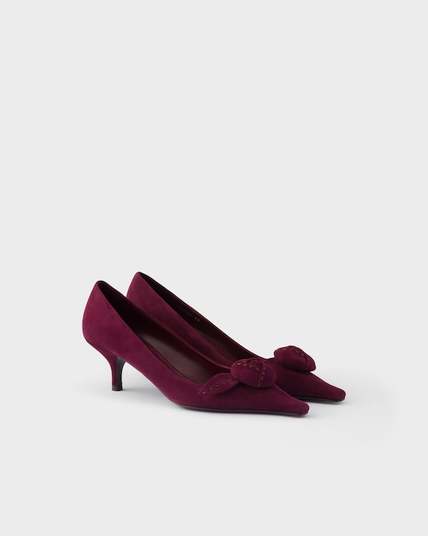 Suede pumps - Burgundy Suede pumps - Burgundy