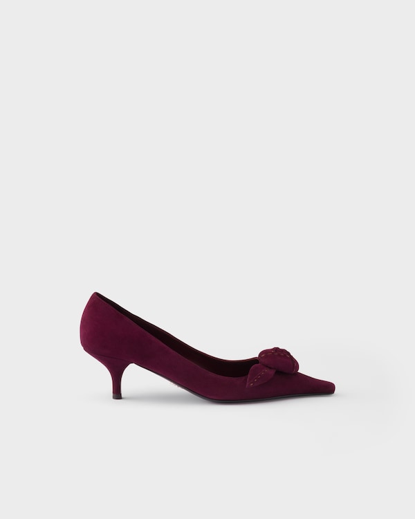 Suede pumps - Burgundy Suede pumps - Burgundy