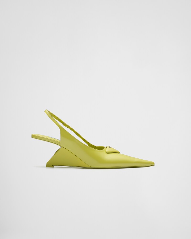 prada leather pumps