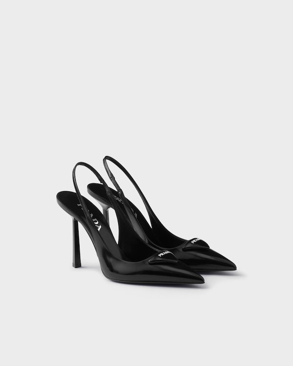 Black Leather pumps | PRADA