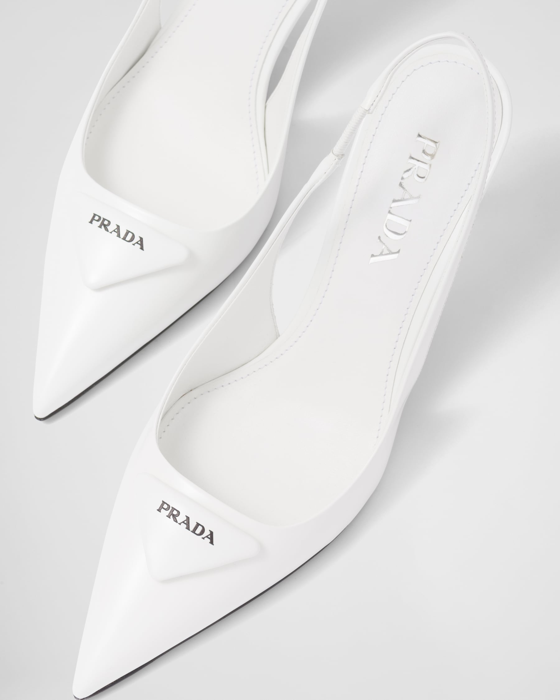 PRA 26SS Pumps 75 White Patent Leather 592346 main image 1