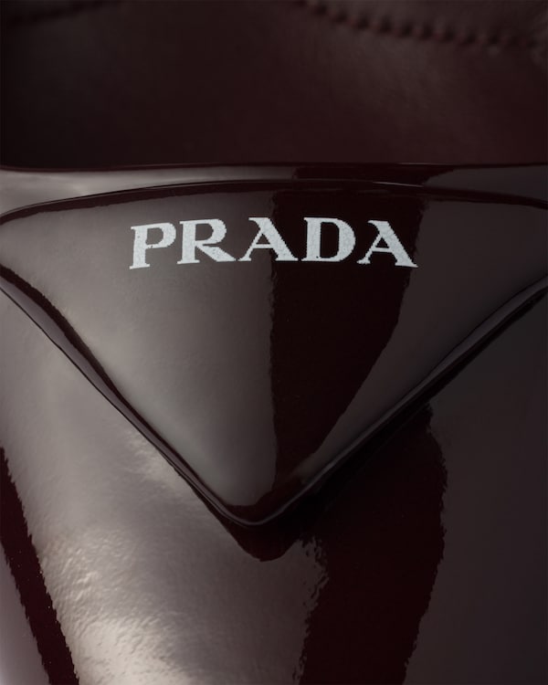 Patent leather slingback pumps Patent leather slingback pumps