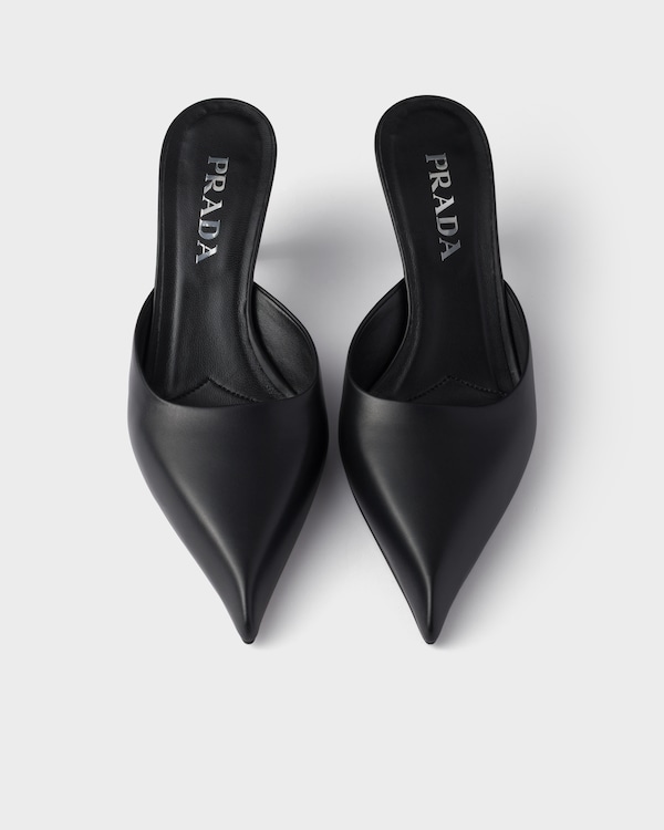 皮革穆勒鞋 皮革穆勒鞋