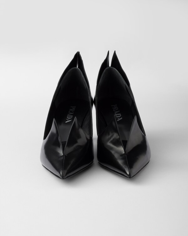 ブラッシュドレザー パンプス ブラッシュドレザー パンプス