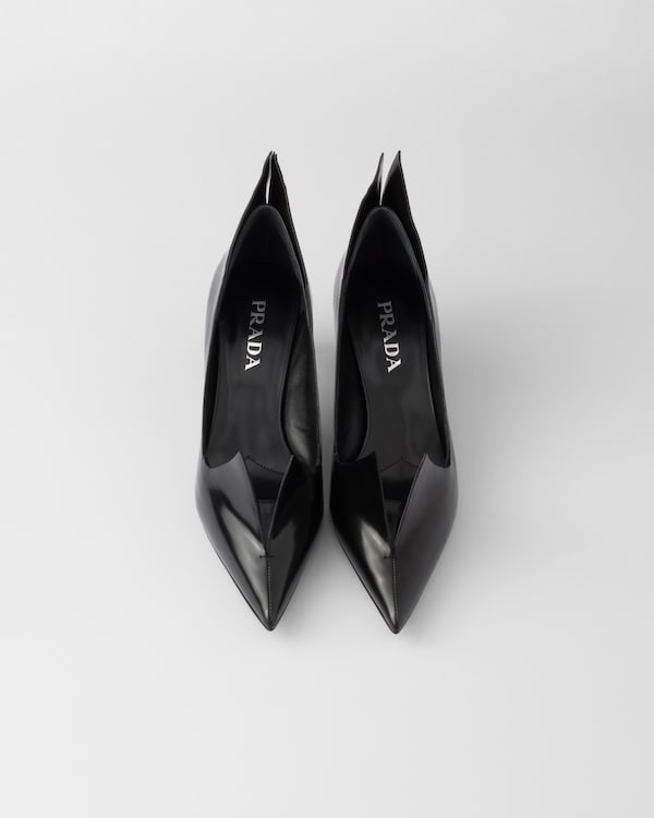 ブラッシュドレザー パンプス ブラッシュドレザー パンプス