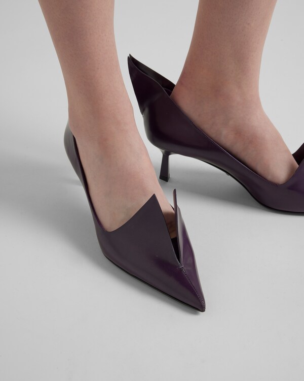 亮面皮革高跟鞋 亮面皮革高跟鞋