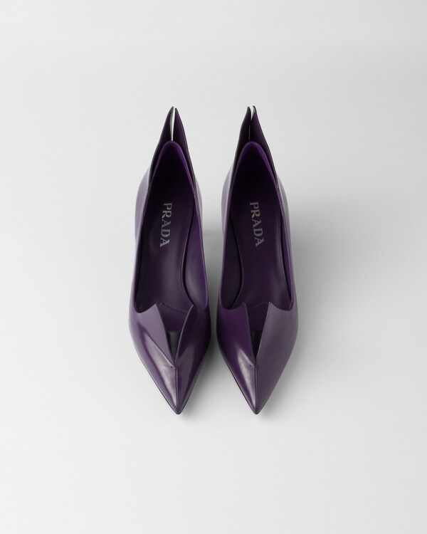 亮面皮革高跟鞋 亮面皮革高跟鞋