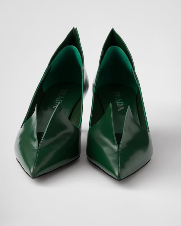 亮面皮革高跟鞋 亮面皮革高跟鞋