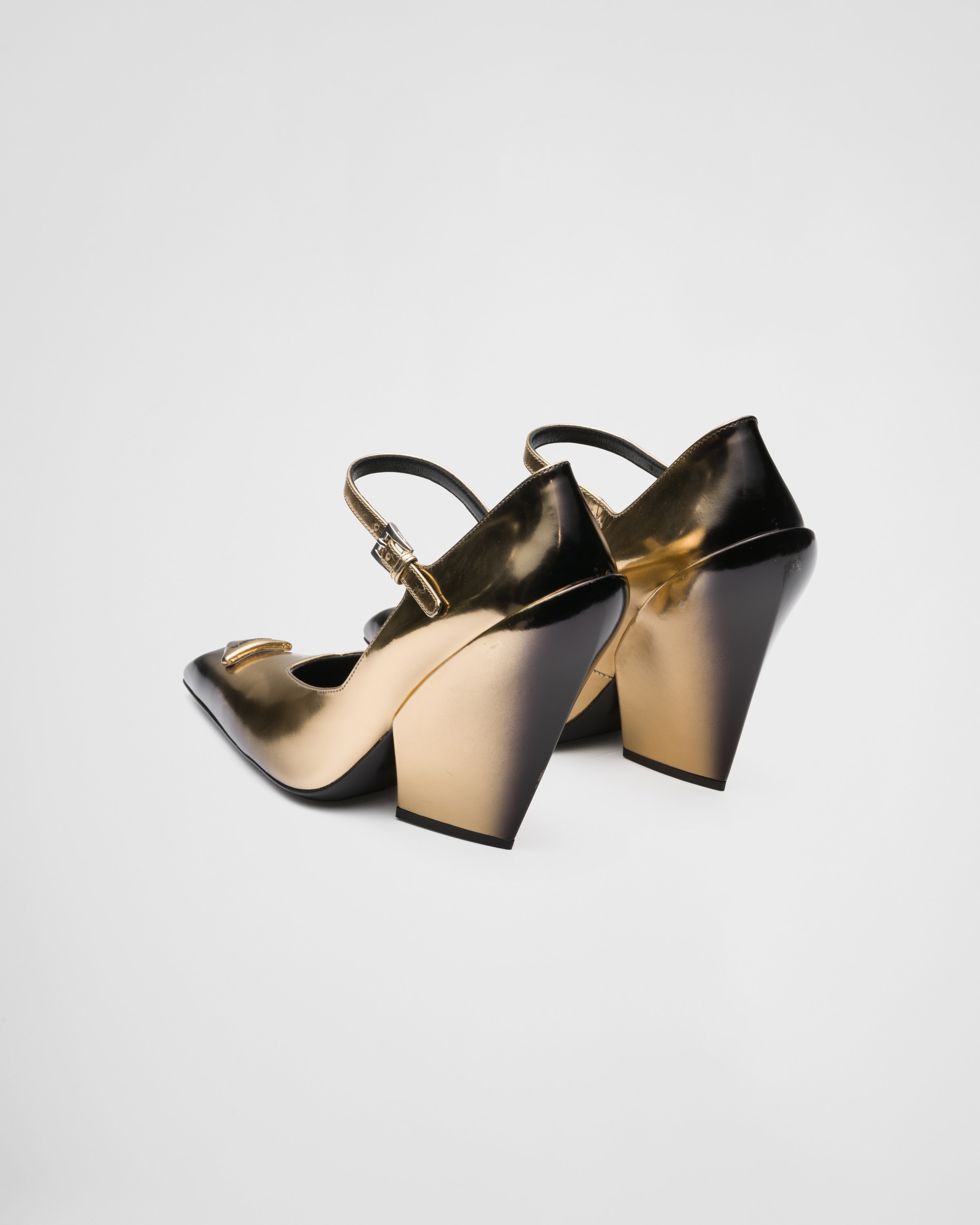 Prada Brushed leather pumps 5