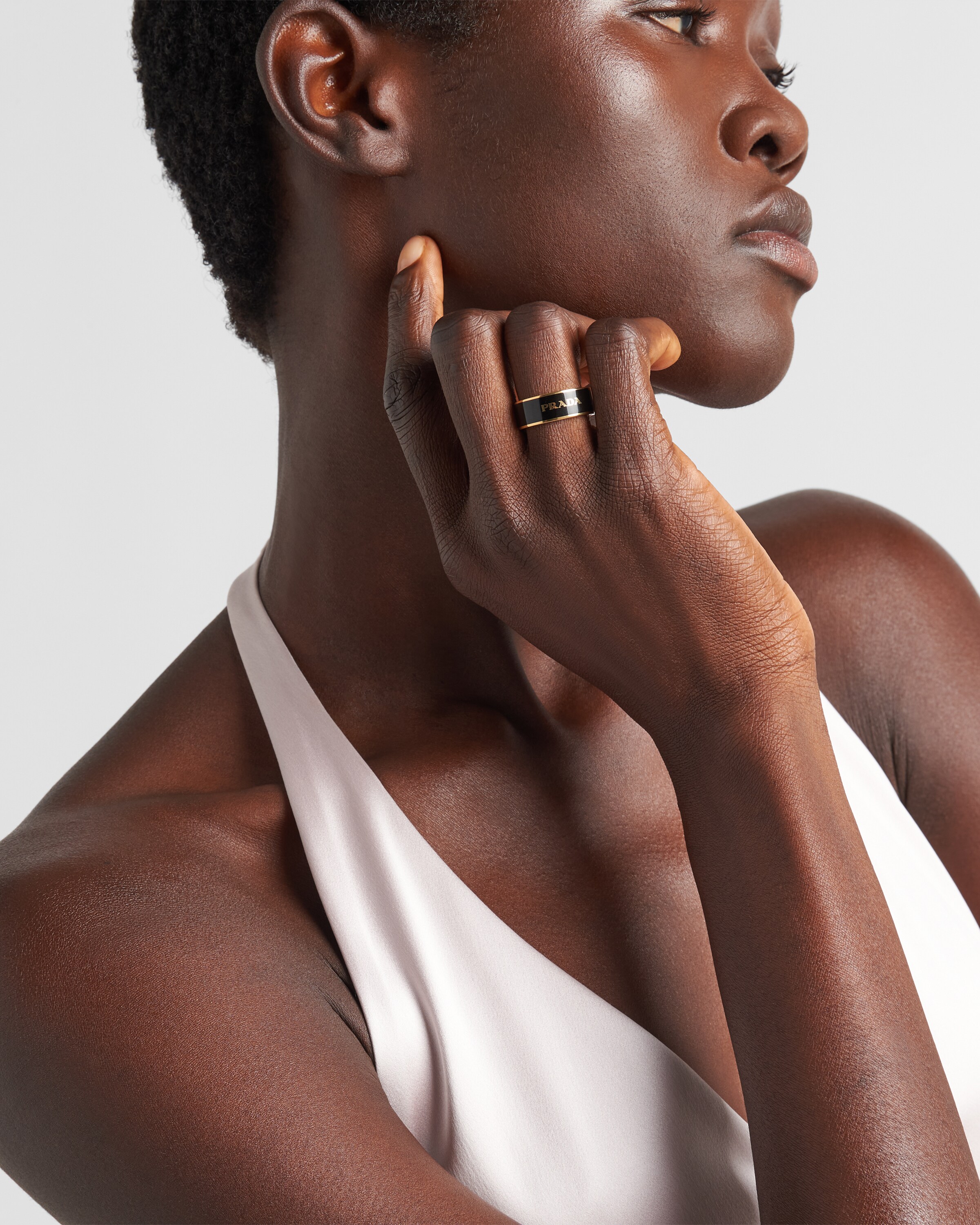 Prada top ring womens
