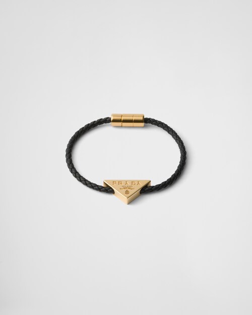 Prada 软羊革编织手环 1