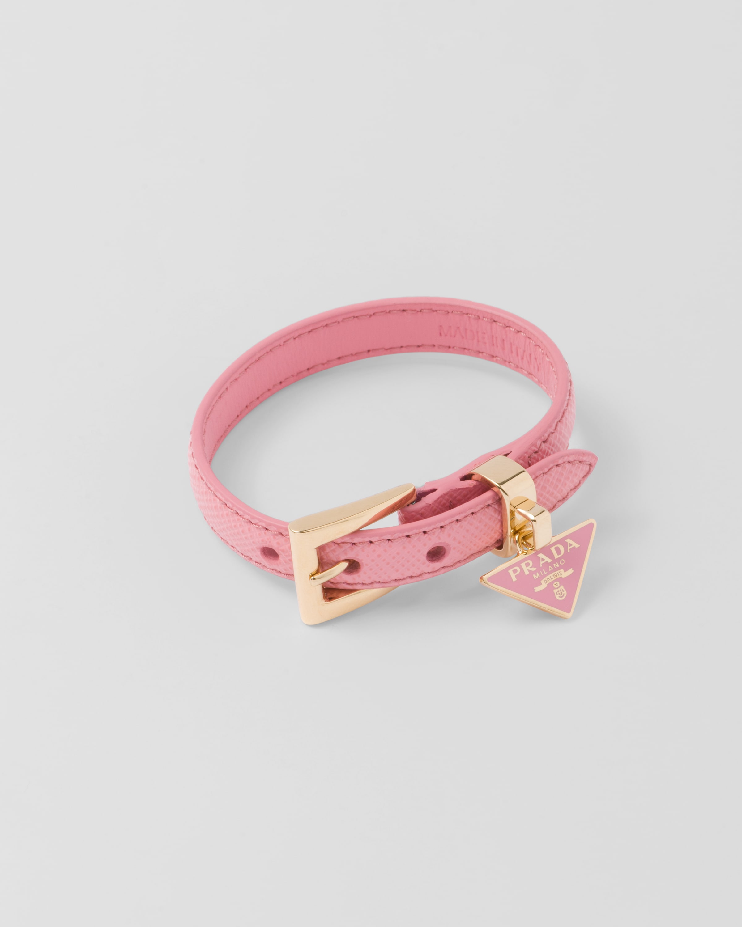 Saffiano leather bracelet