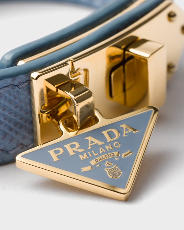 Pulsera de piel Saffiano Pulsera de piel Saffiano