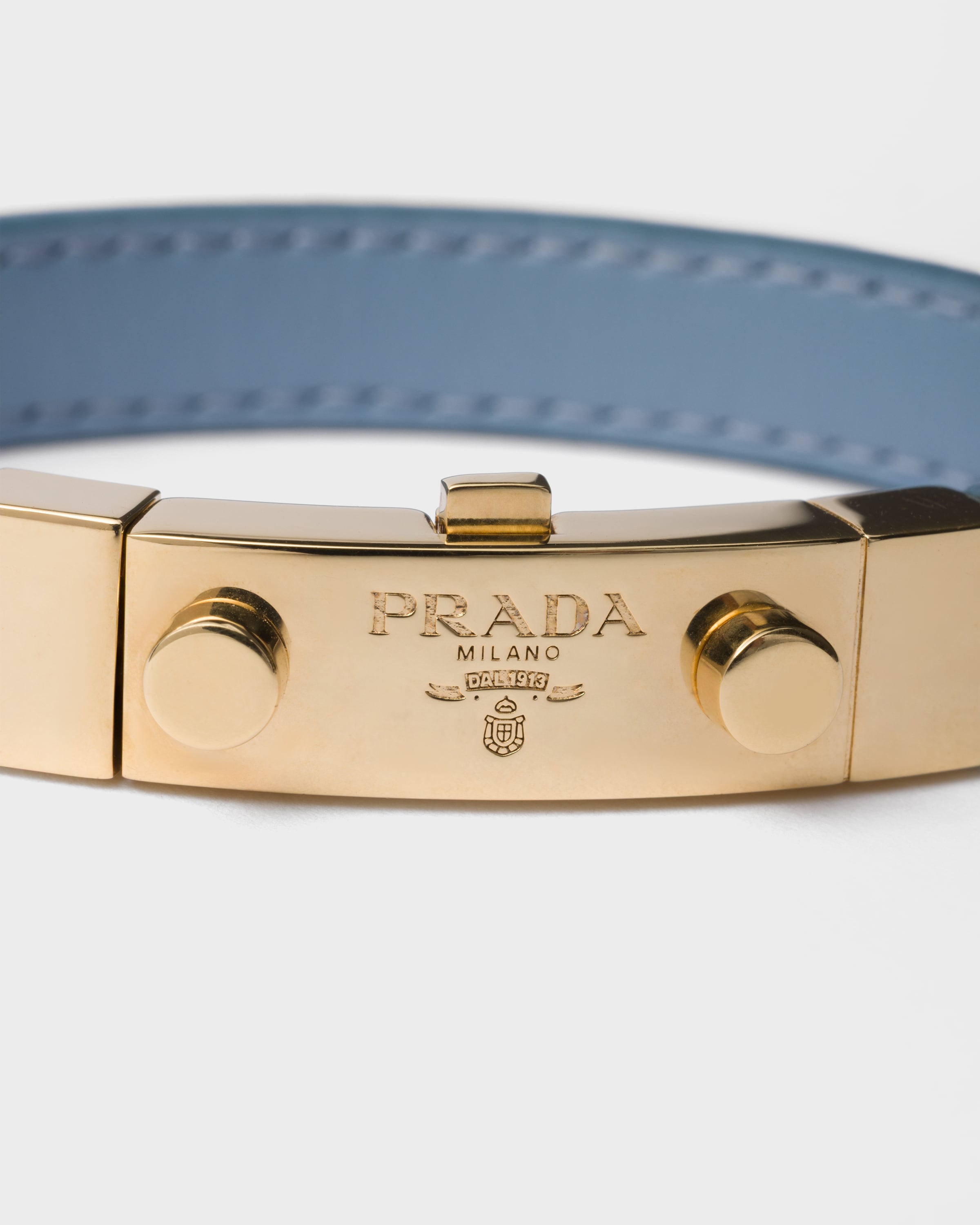 Saffiano leather bracelet