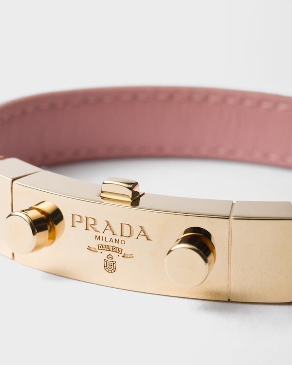 Saffiano leather bracelet Saffiano leather bracelet