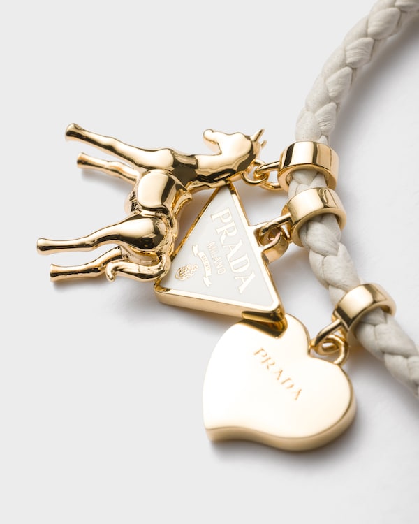 Braided nappa leather bracelet Braided nappa leather bracelet