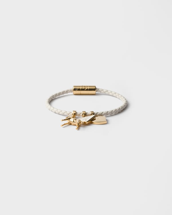 Braided nappa leather bracelet Braided nappa leather bracelet