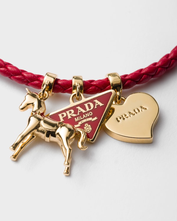 Braided nappa leather bracelet Braided nappa leather bracelet