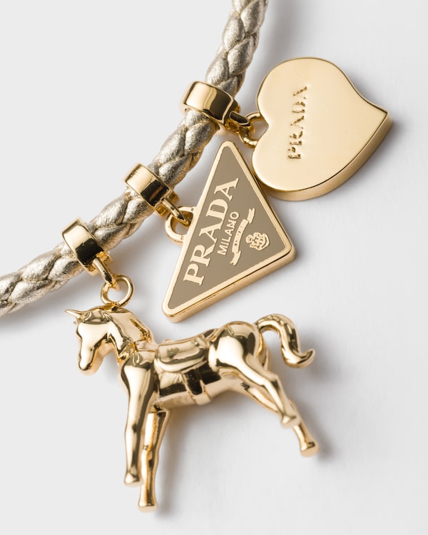 Brazalete de napa trenzada Brazalete de napa trenzada