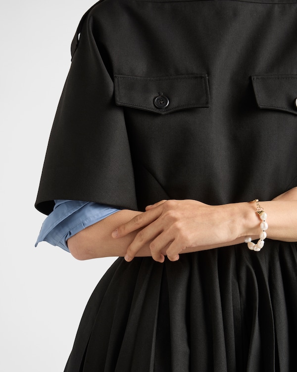 Metal bracelet with pearls - Gold/Pearl Metal bracelet with pearls - Gold/Pearl