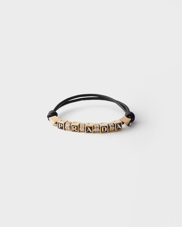 Nappa leather bracelet - Black Nappa leather bracelet - Black