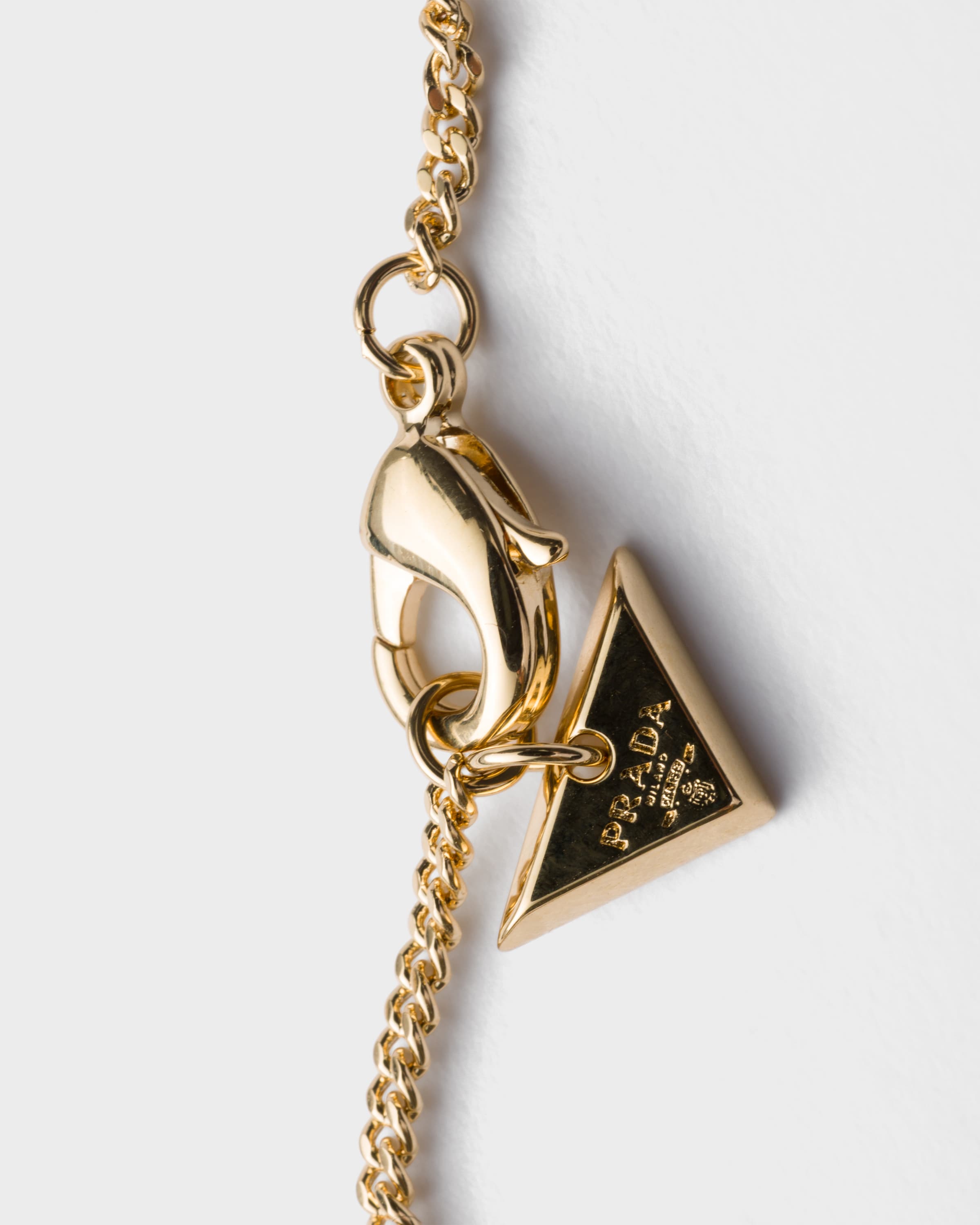 【希少/即発送】PRADA Chain Necklace ゴールド 50 cm Gold Metal Necklace | PRADA - Netherlands