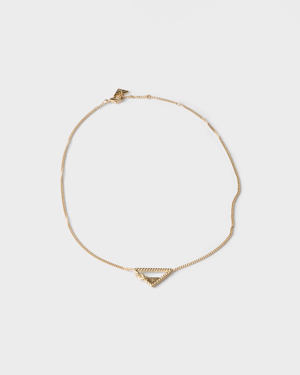 Collier en métal - Or Collier en métal - Or