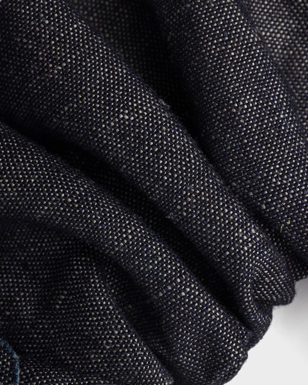 Denim scrunchie - Navy Denim scrunchie - Navy