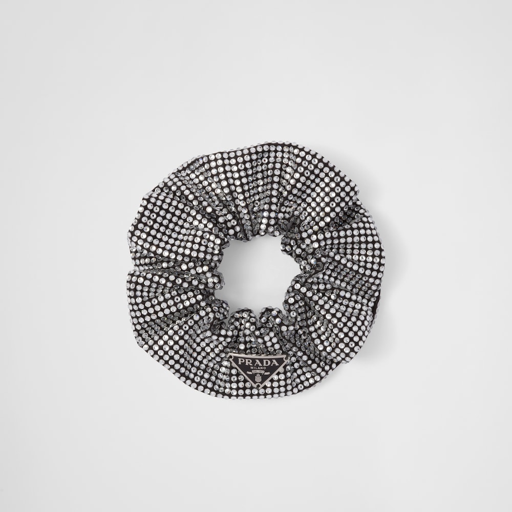 Prada Satin scrunchie 1