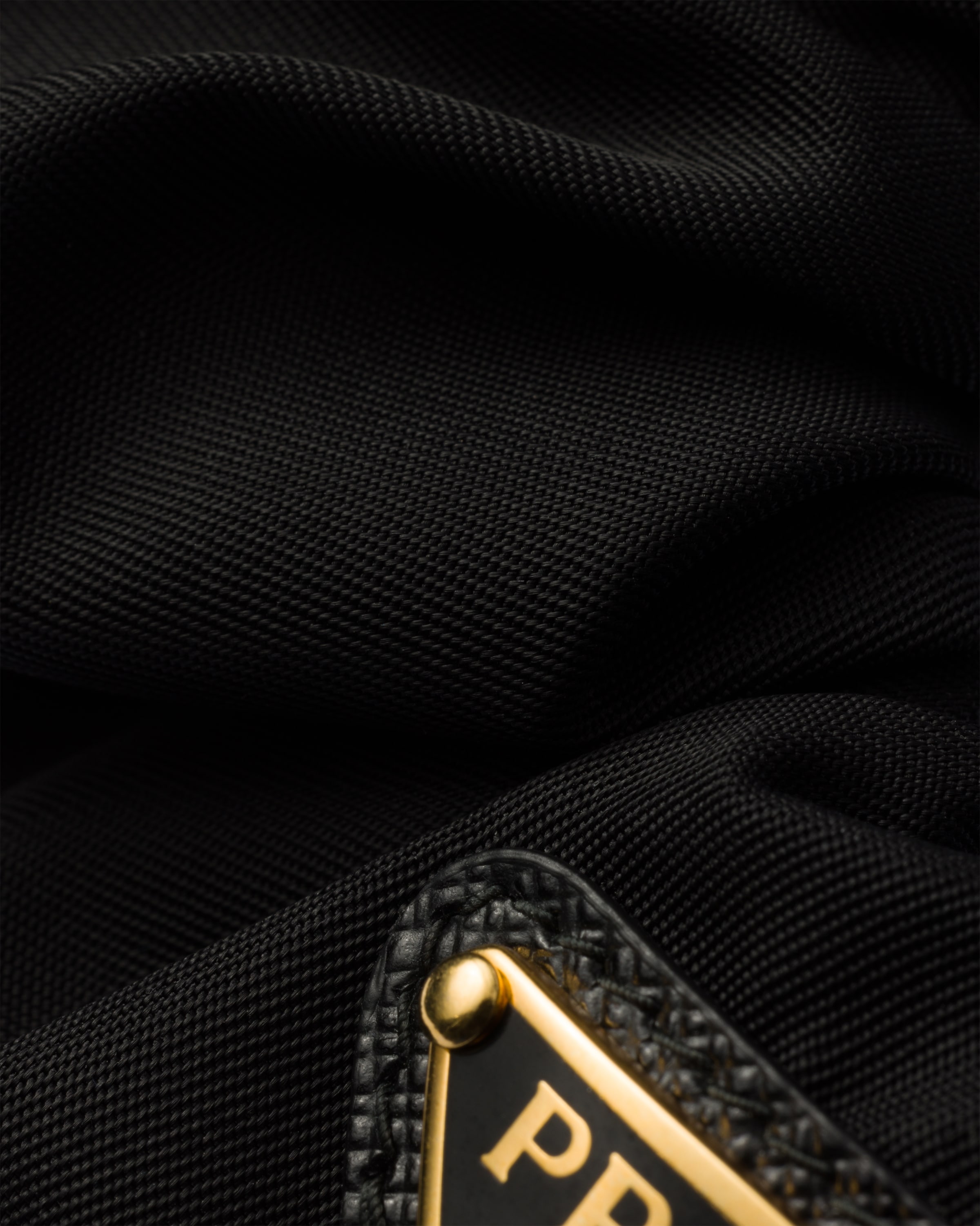 ブラック Re-nylon シュシュ | PRADA