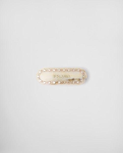 Prada Plex Hair Clip 1