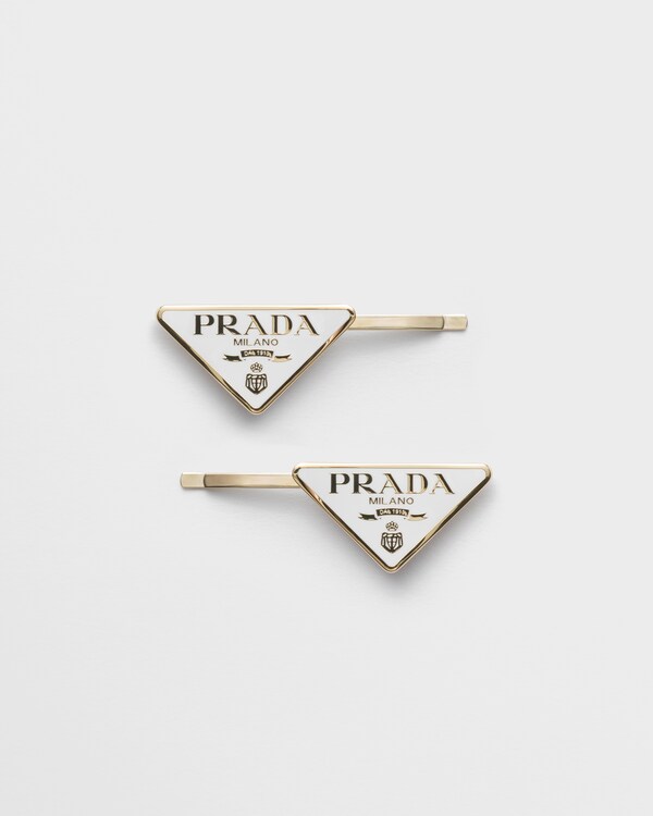 Pasadores de metal para el pelo - Blanco Pasadores de metal para el pelo - Blanco