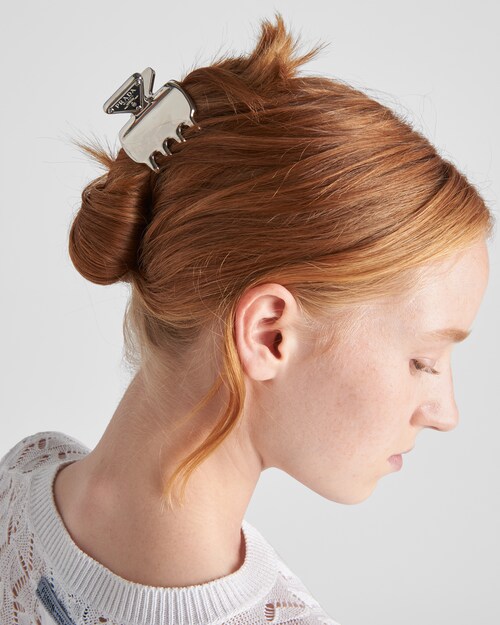 Prada Fermaglio per capelli in metallo 2