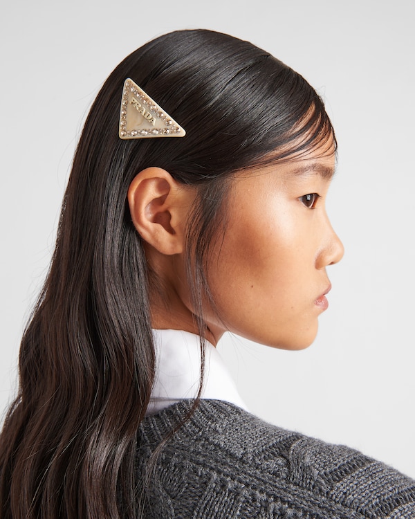 Pince à cheveux en plexiglas Pince à cheveux en plexiglas