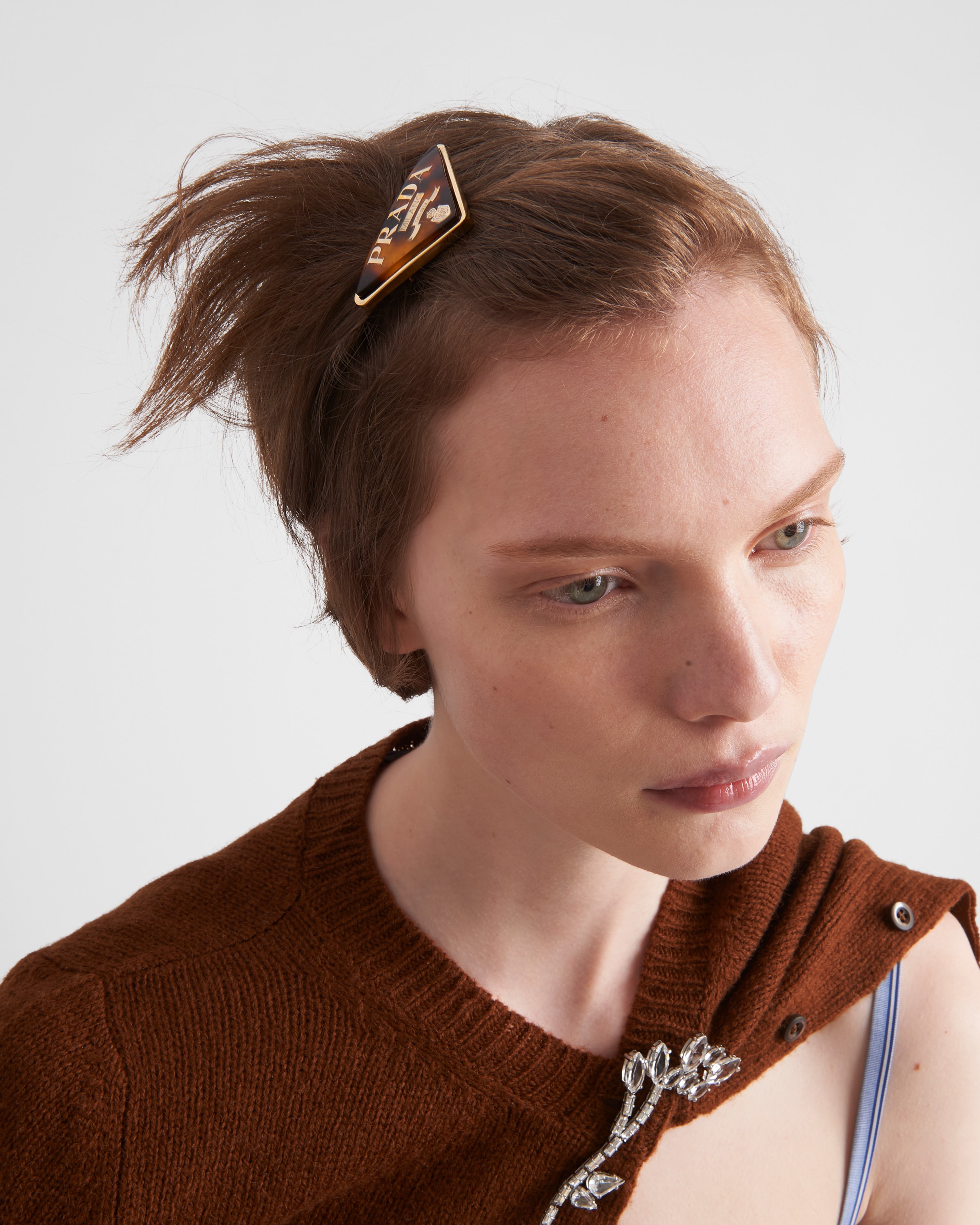 Prada hair clip outlet