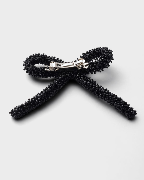 Horquilla para el pelo con cristales - Negro Horquilla para el pelo con cristales - Negro