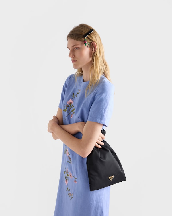 Plexiglas and metal hair clip - Black Plexiglas and metal hair clip - Black