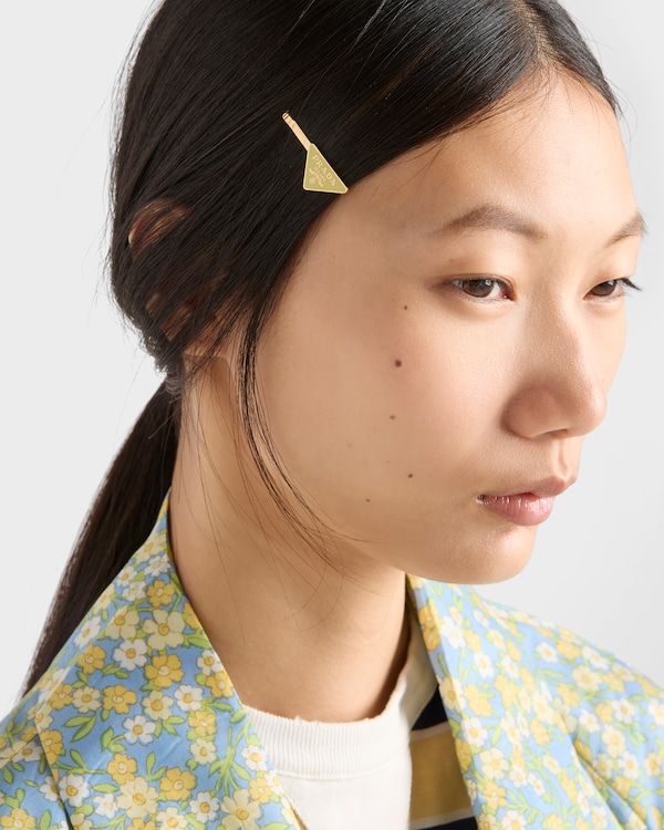 メタル ヘアクリップ - ダフォディル メタル ヘアクリップ - ダフォディル