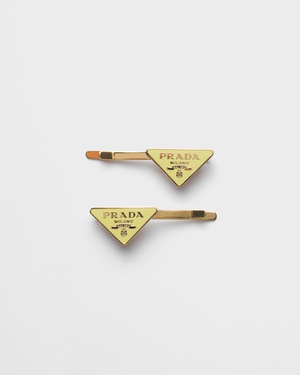 メタル ヘアクリップ - ダフォディル メタル ヘアクリップ - ダフォディル