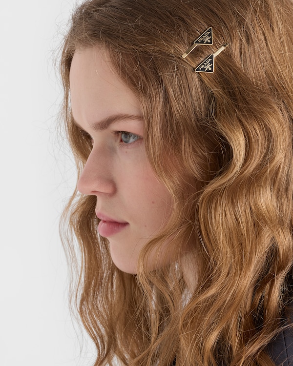 Metal hair clips - Black Metal hair clips - Black