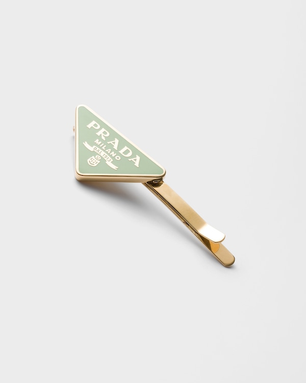 Metal hair clips - Aqua Metal hair clips - Aqua