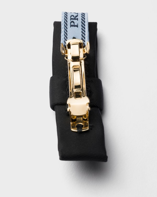 Re-Nylon hair clip - Black Re-Nylon hair clip - Black