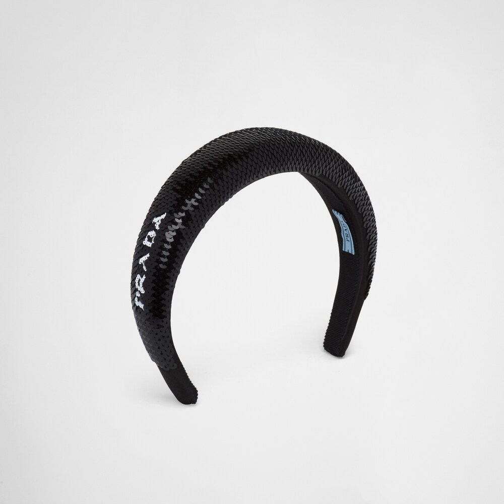 Prada Sequin headband 1