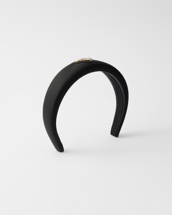 PRADA Re Nylon トライアングルロゴ ヘッドバンド 直営店買付