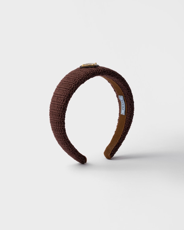 Crochet headband - Cocoa Brown Crochet headband - Cocoa Brown