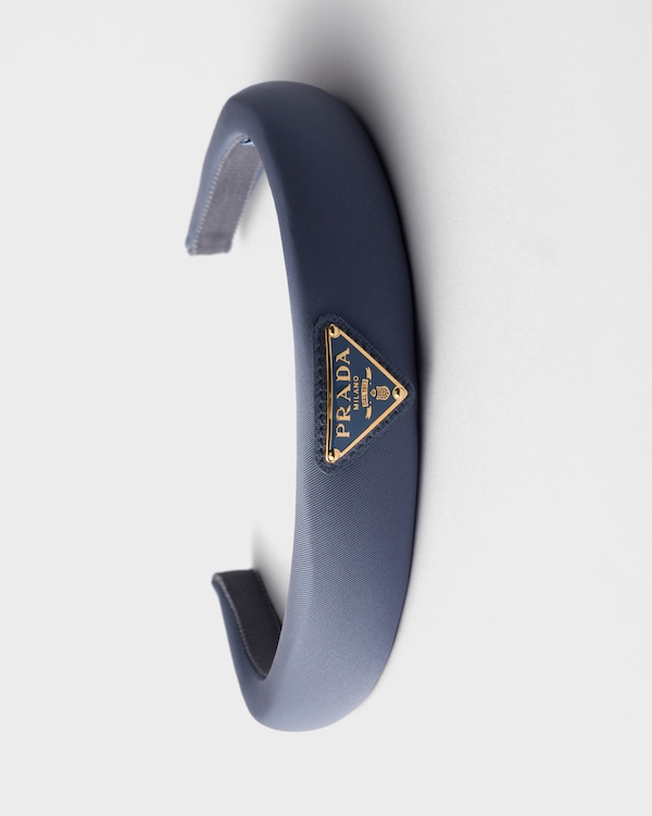 Re-Nylon headband - Aviation Blue Re-Nylon headband - Aviation Blue