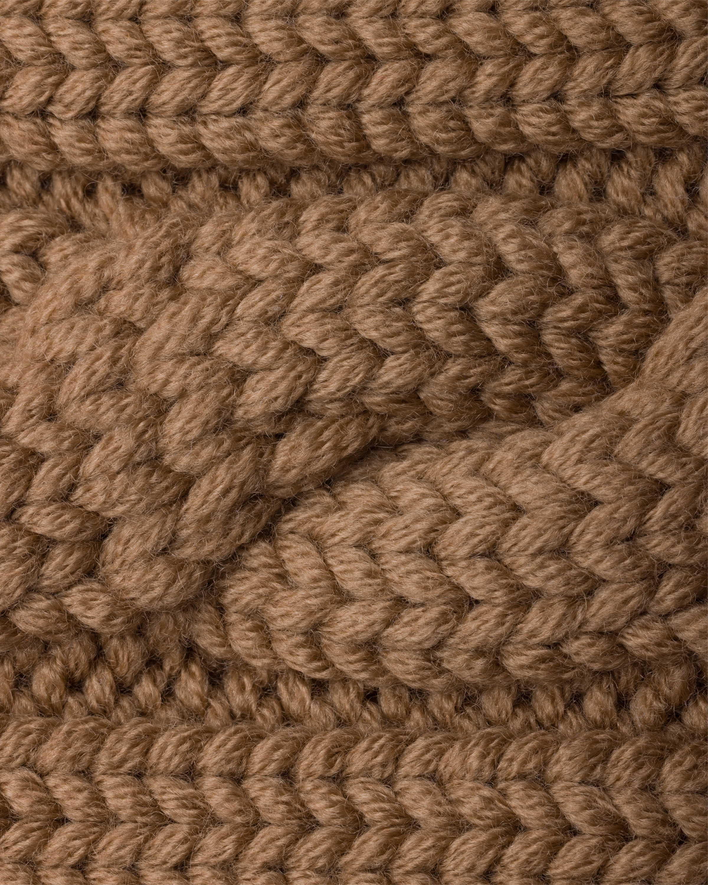 Prada Wool Headband In Brown
