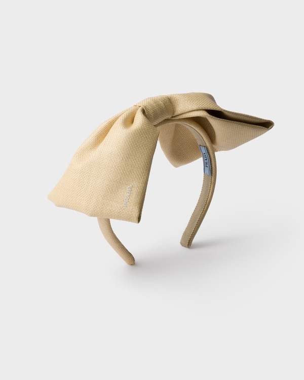 Diadema de tela - Natural Diadema de tela - Natural